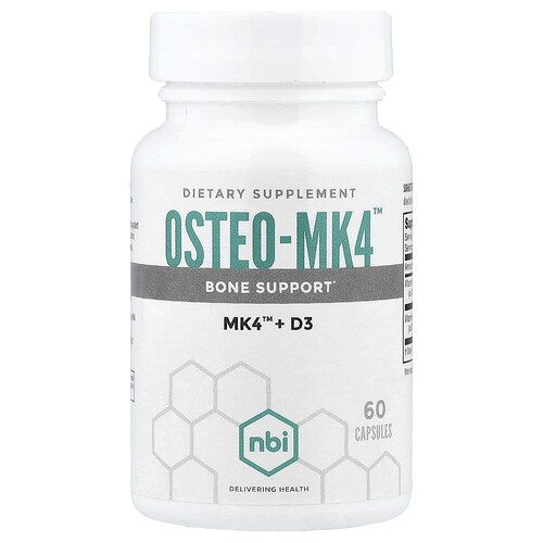 Nbi Osteo-MK4™, 60 Capsules