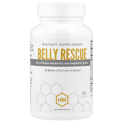 Product Image for NBI, Belly Rescue , 30 Capsules