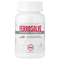Ferrosolve®, 30 капсул