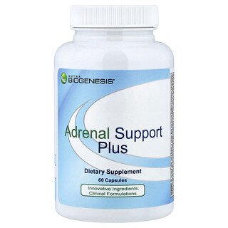 Nutra BioGenesis, Soutien surrénal plus, 60 capsules