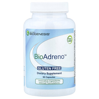 Nutra BioGenesis, BioAdreno, 90 cápsulas