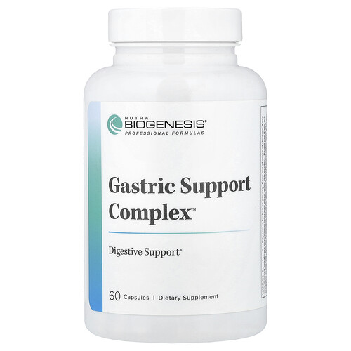 Nutra BioGenesis, Magen Support Complex™, Magenunterstützungskomplex, 60 Kapseln