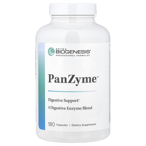 Nutra BioGenesis, PanZyme™, 180 Kapseln