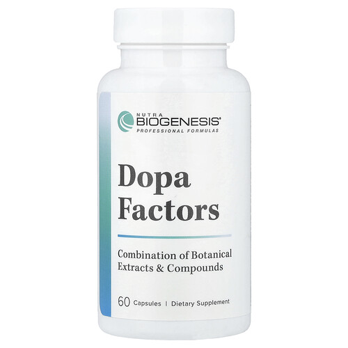 Nutra BioGenesis, Dopa Factors, 60 Kapseln