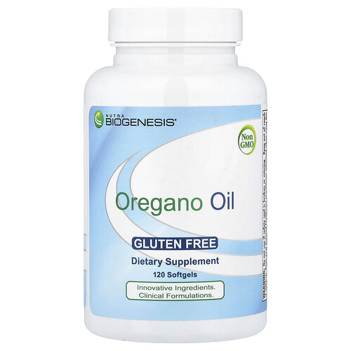 Nutra Biogenesis Oregano Oil, 57 mg, 120 Softgels