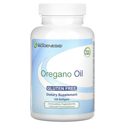 Product Image for Nutra BioGenesis, Oregano Oil, 57 mg, 120 Softgels