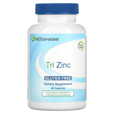 

Nutra BioGenesis Tri Zinc, 90 капсул