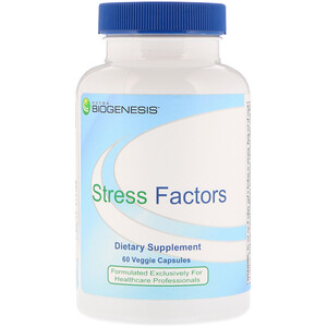 Отзывы о Nutra BioGenesis, Stress Factors, 60 Veggie Capsules