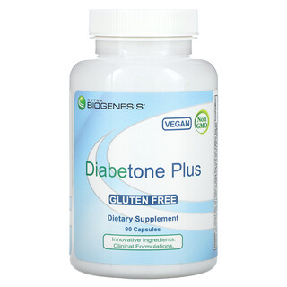 Nutra BioGenesis, Diabetone Plus`` 90 cápsulas