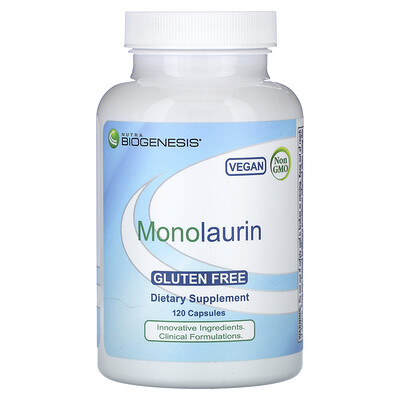 Product Image for Nutra BioGenesis, Monolaurin, 120 Capsules (500 mg per Capsule)