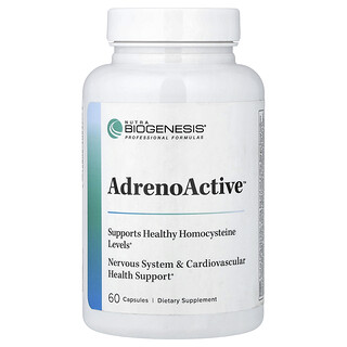 Nutra BioGenesis, AdrenoActive™, 60 cápsulas