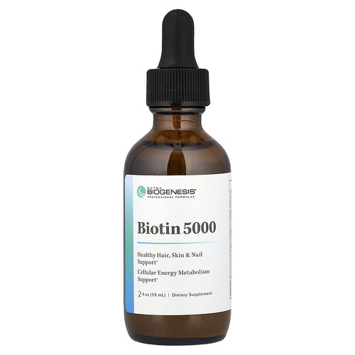 Nutra BioGenesis, Biotin 5000, 59 ml (2 fl. oz.)