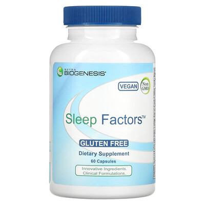 

Nutra BioGenesis Sleep Factors 60 Capsules