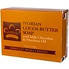Nubian Heritage, コートジボワール産ココアバターソープ、5 oz (141 g)