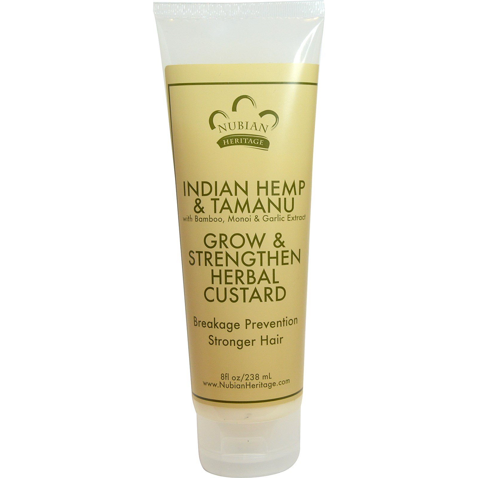 Nubian Heritage Grow Strengthen Herbal Custard Indian Hemp