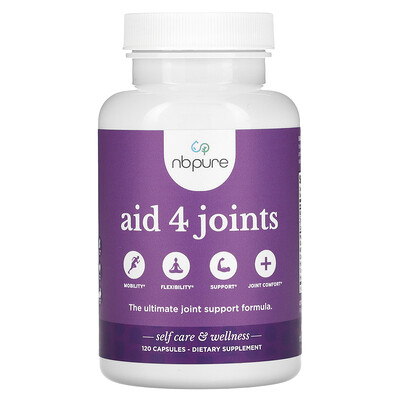 

NB Pure Aid 4 Joints 120 Capsules