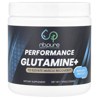 NB Pure, Prestatie Glutamine+, 7,05 oz (200 g)