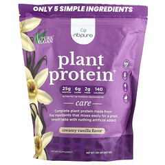 Plant Protein+, кремова ваніль, 887,5 г (1,95 фунта)