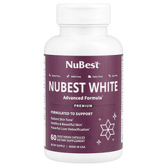 Nubest White, 60 вегетаріанських капсул