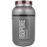 Isopure, 蛋白粉含咖啡,濃縮咖啡,3磅(1361克)