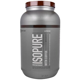 Isopure, Proteína en polvo con café, Expreso, 3 lb (1361 g)