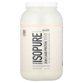 Isopure, Proteinski prah bez ugljikohidrata, bez okusa, 1,36 kg