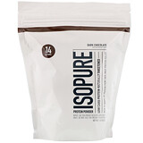 Isopure, 低碳水化合物蛋白質粉,黑巧克力,1 磅(454 克)