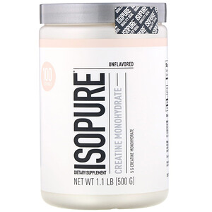 Isopure, Creatine Monohydrate, Unflavored, 1.1 lb (500 g) отзывы