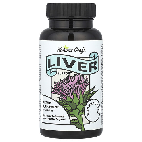 Nature's Craft Liver Support, 60 Capsules
