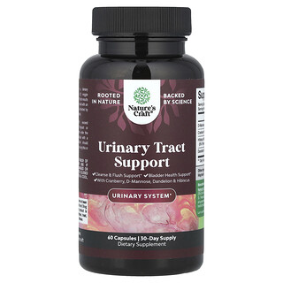 Nature's Craft, Urinary Tract Support, 60 Capsules