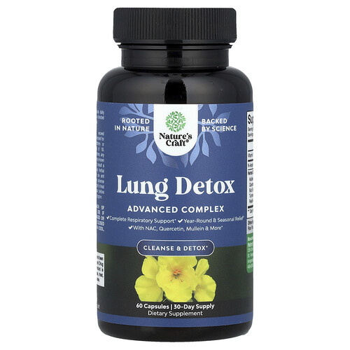 Nature's Craft Lung Detox, 60 Capsules