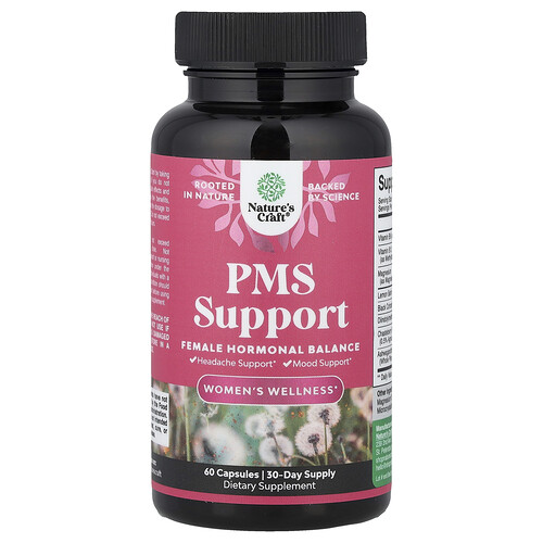 Nature's Craft, Women's Wellness, PMS-Unterstützung, 60 Kapseln