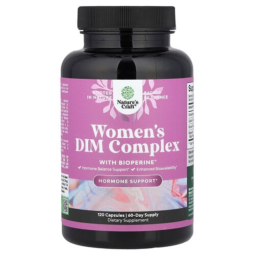 Nature's Craft, DIM Complex with Bioperine®, DIM-Komplex mit Bioperine®, 120 Kapseln