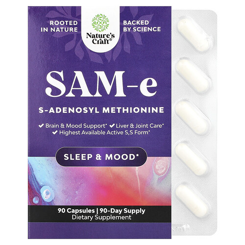 Nature's Craft, SAM-e, 150 mg, 90 capsules