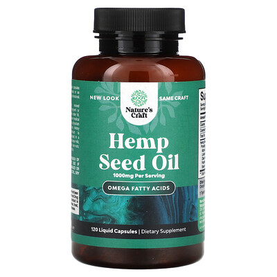 Nature's Craft Hemp Seed Oil: A Comprehensive Overview