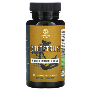 Nature's Craft, Calostro, 500 mg, 60 cápsulas