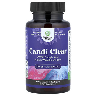 Nature's Craft, Candi Clear, 60 Kapsul