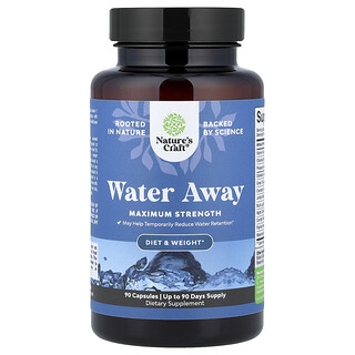 نيتشرز كرافت‏, Water Away ، القوة القصوى ، 90 كبسولة