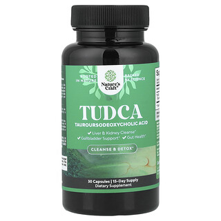 نيتشرز كرافت‏, TUDCA ، 30 كبسولة (250 ملجم لكل كبسولة)