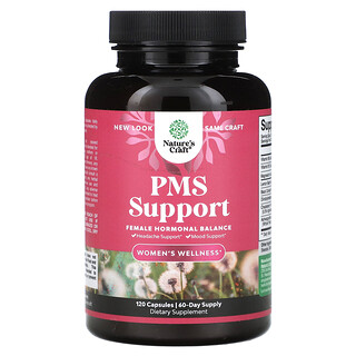 Nature's Craft, Podpora pri PMS, 120 kapsúl