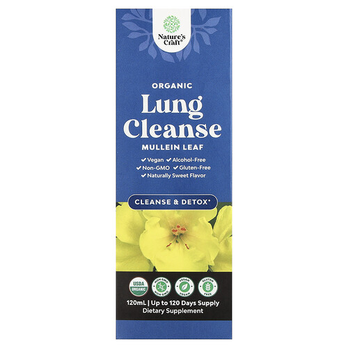Nature's Craft, Limpieza pulmonar, 120 ml (4 oz)