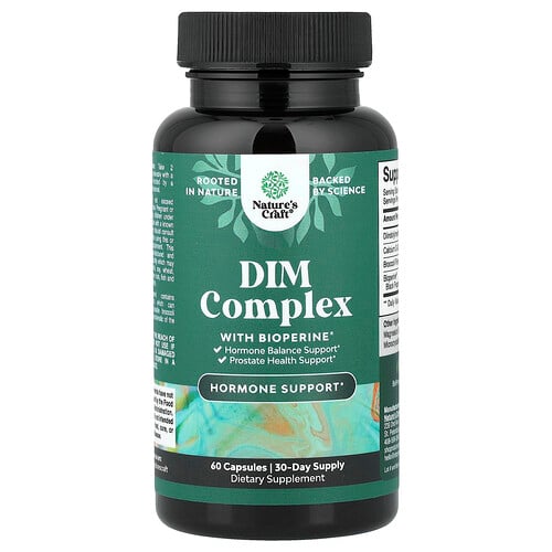 Nature's Craft, DIM Complex mit BioPerine®, 60 Kapseln
