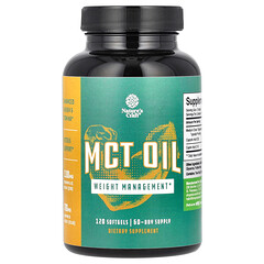 MCT, олія, 120 капсул (1000 мг в 1 капсулі)