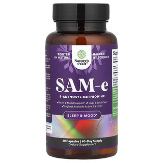 Nature's Craft, SAM-e，200 毫克，60 粒膠囊