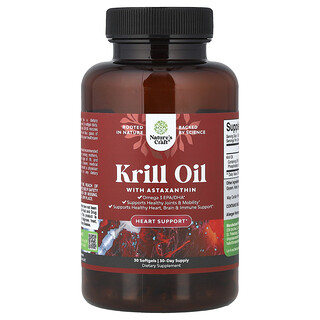 Nature's Craft, Krillöl mit Astaxanthin, 30 Weichkapseln