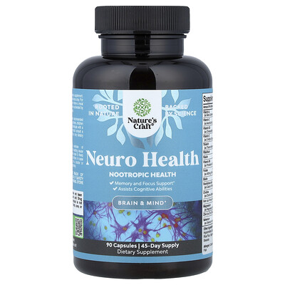 Product Image for Nature's Craft, Neuro Health, 90 Capsules