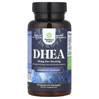 Nature's Craft, DHEA, 25 mg, 60 capsule