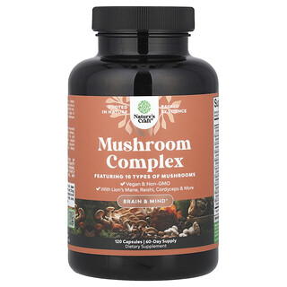 Nature's Craft, Mushroom Complex, 120 Capsules
