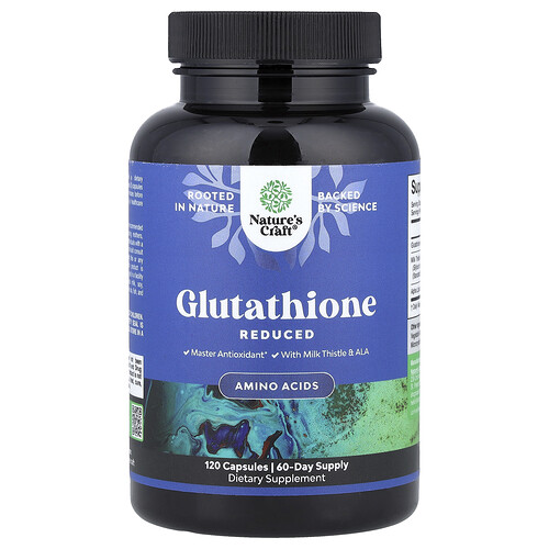 Nature's Craft Glutathione, 120 Capsules