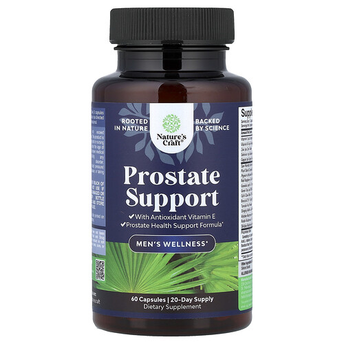 Nature's Craft Men's Wellness Prostate Support 60 Capsules